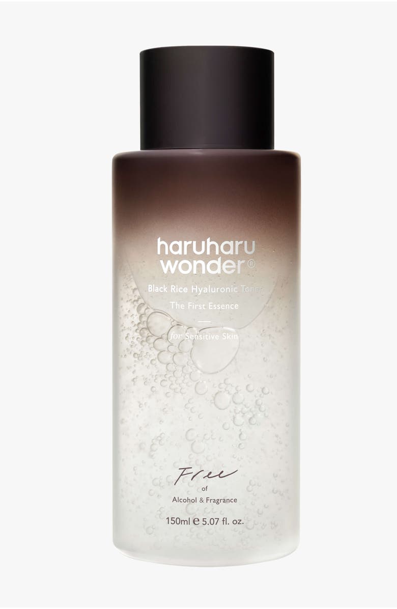 haruharu wonder Black Rice Hyaluronic Toner for Sensitive Skin, Main, color, NO COLOR