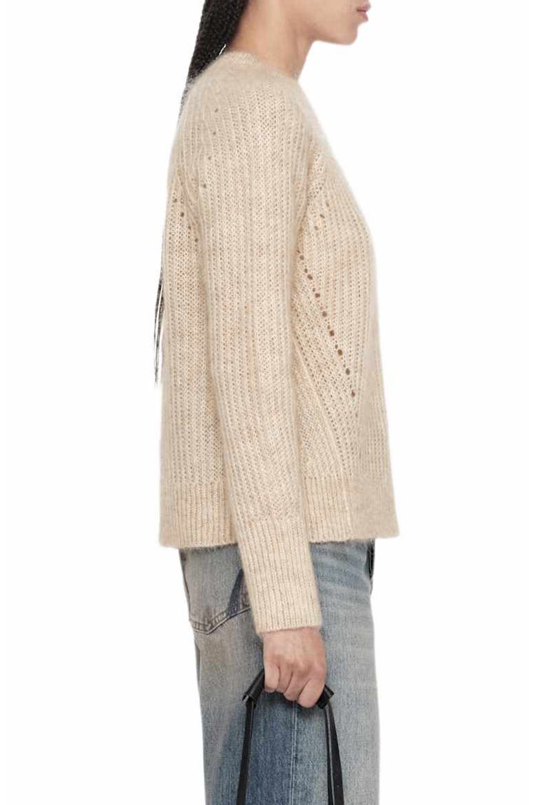 Baven Crewneck Sweater, Alternate, color, OATMEAL TAUPE