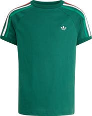 adidas Originals Kid's 3-Stripes Trefoil Logo T-Shirt