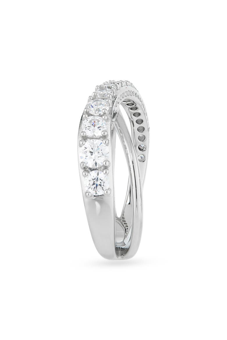 Hyperbola Ring, Alternate, color, WHITE GOLD