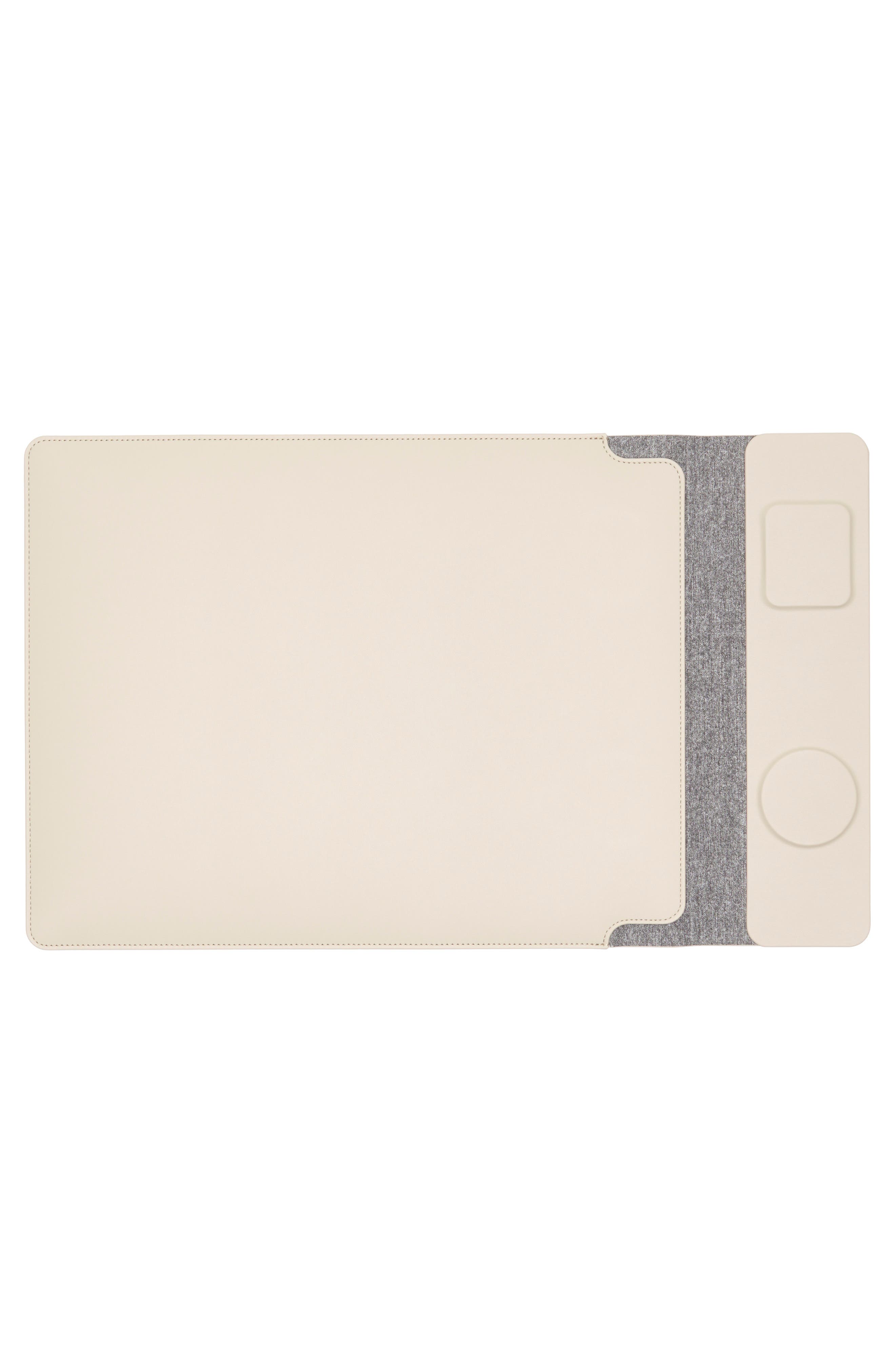 JOURNEY Nexa 15-Inch Wireless Charger Laptop Sleeve, Alternate, color, Dove Grey