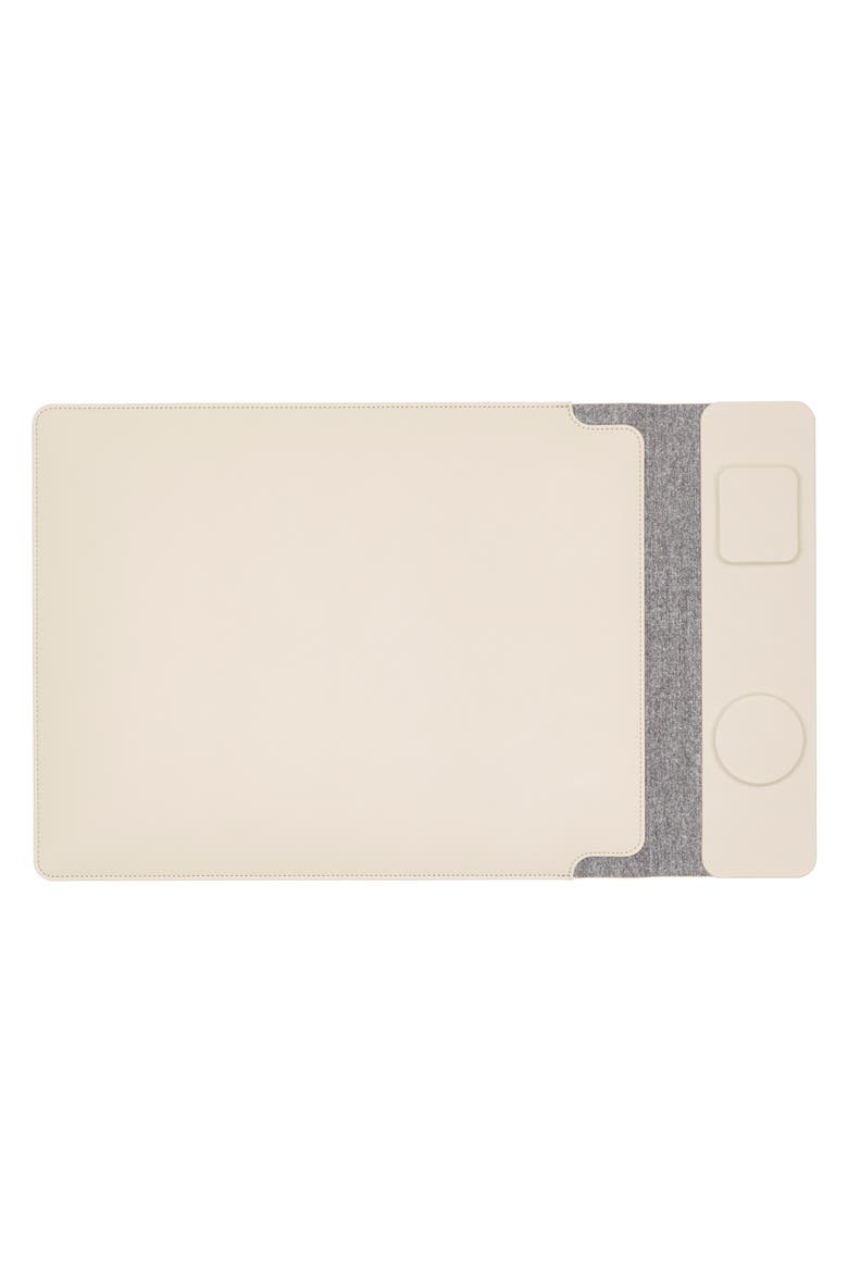 Nexa 15-Inch Wireless Charger Laptop Sleeve, Alternate, color, DOVE GREY