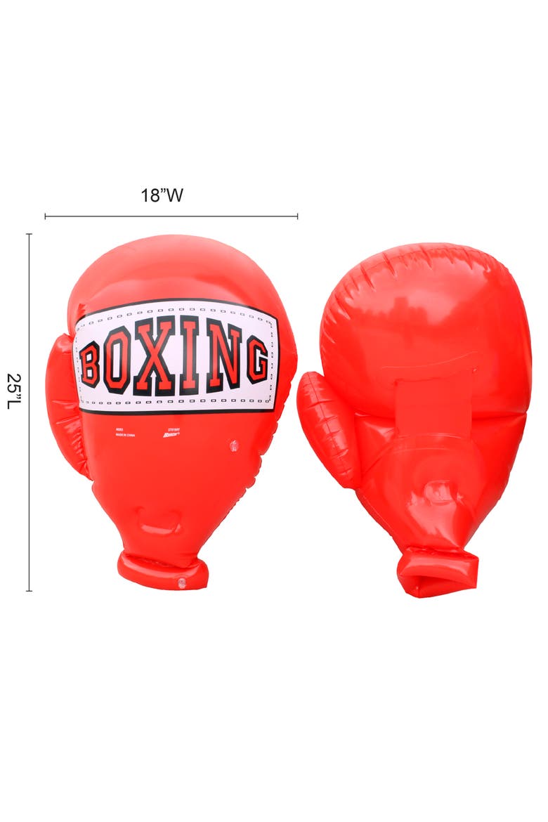 Kids Inflatable Mega Boxing Gloves, Alternate, color, Multicolored