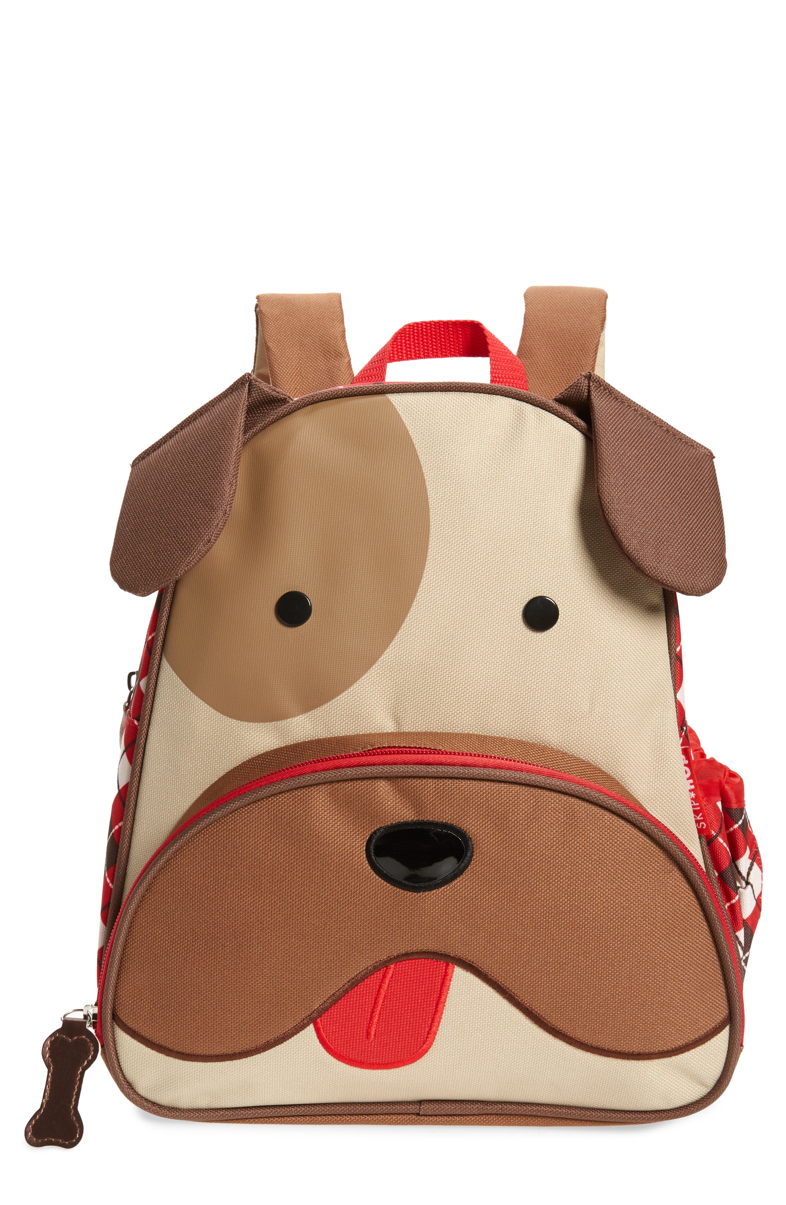 Zoo Pack Bulldog Backpack, Main, color, MULTI