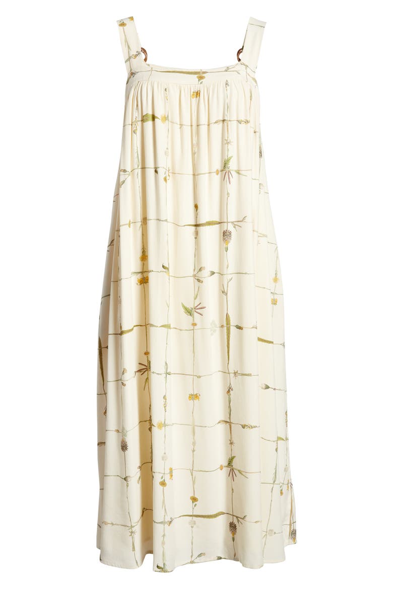 The Saya Midi Dress, Alternate, color, LE JARDIN FLORAL