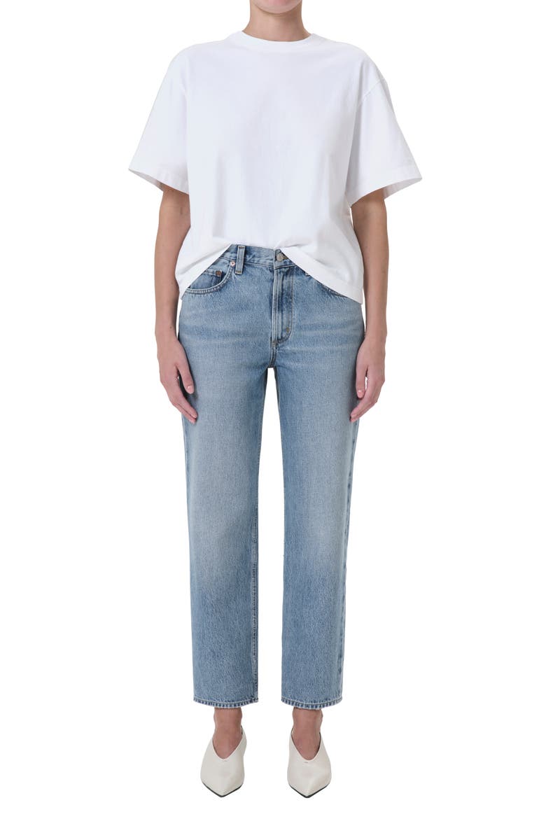 Valen Ankle Straight Leg Jeans, Alternate, color, HARMONIC