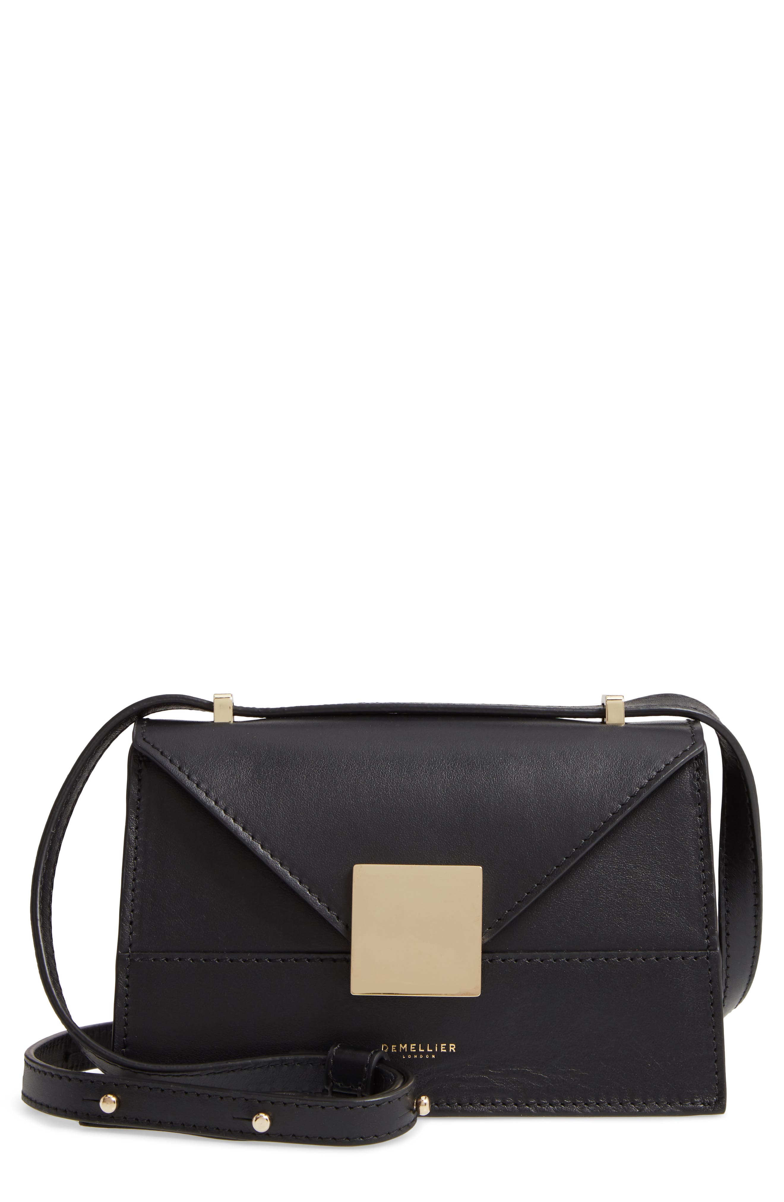 DeMellier Mini Copenhagen Leather Crossbody Bag, Main, color, 