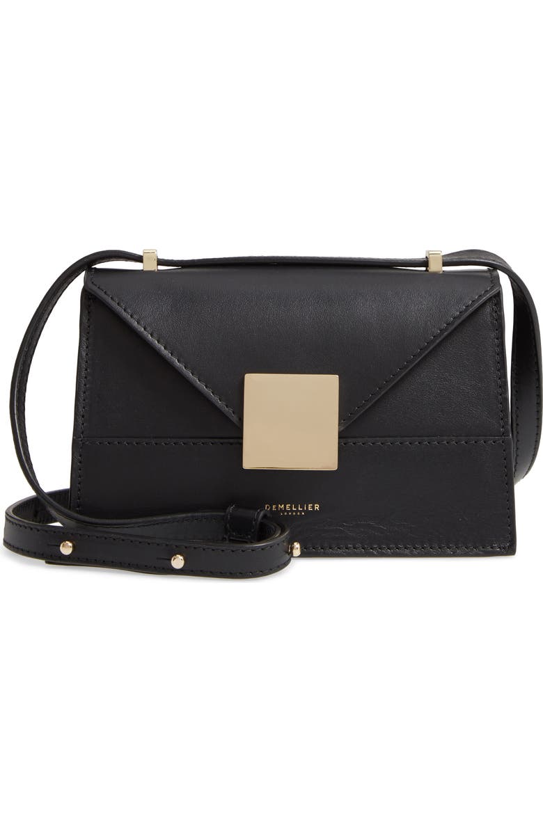 DeMellier Mini Copenhagen Leather Crossbody Bag, Main, color,