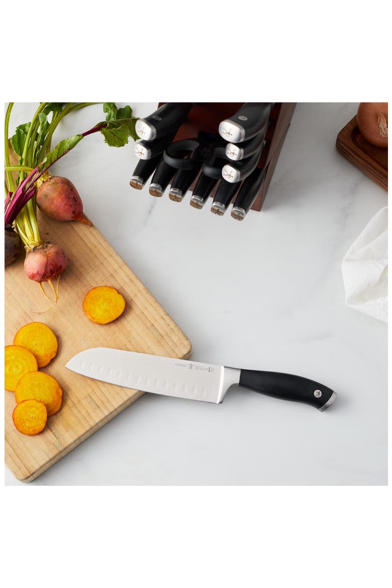Forged Elite 15-Piece Knife Block Set, Alternate, color, BLACK