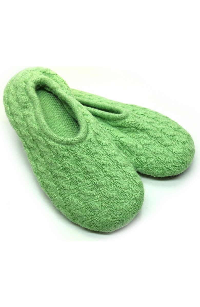 Portolano Mini Cable Knit Slippers, Alternate, color,