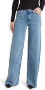 rag & bone Flexi Sofie Full Length High Rise Wide Leg Jeans