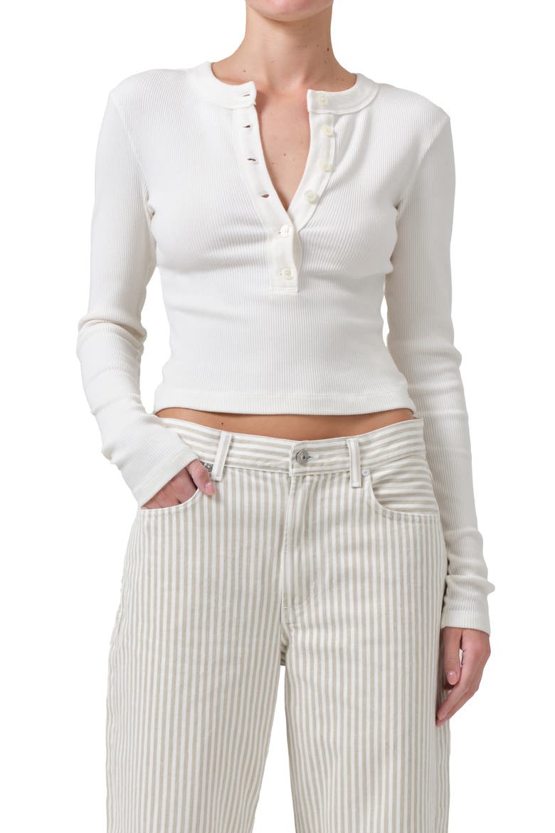 Varra Rib Henley, Main, color, PASHMINA