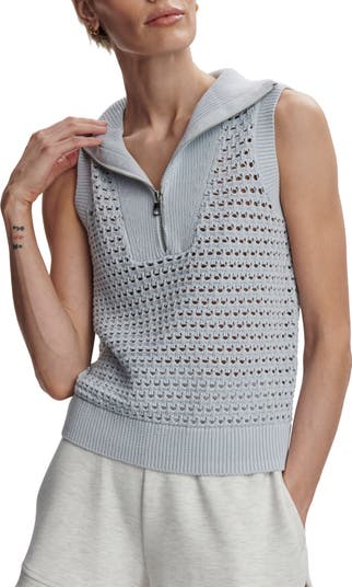 (取寄) バーリー レディース ベインズ 1/2 ジップ タンク Varley women Bains 1/2 Zip Tank Silver Peony Women's Varley Bains 1/2 Zip Tank | Zappos.com