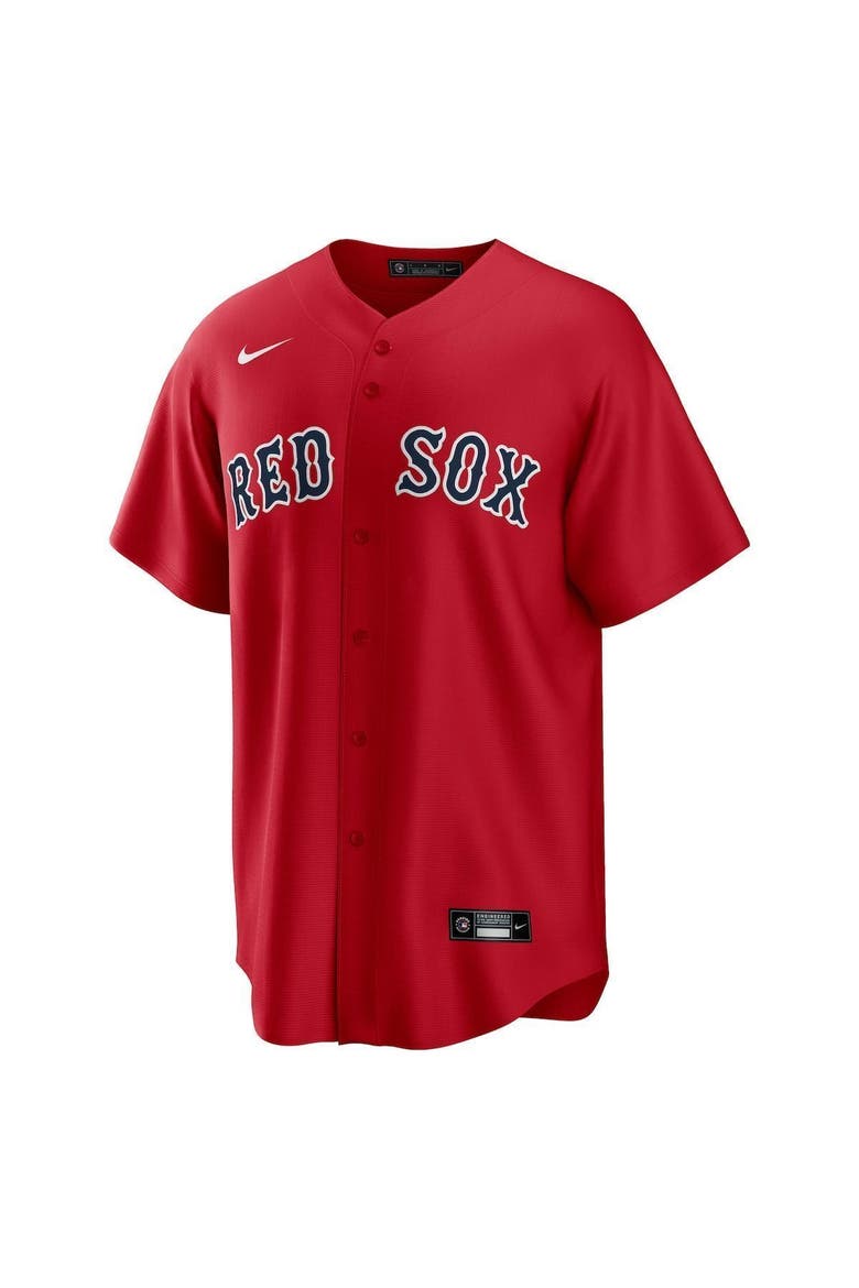 Men's Nike J.D. Martinez Red Boston Red Sox Alternate Replica Player Name Jersey, Alternate, color, Red