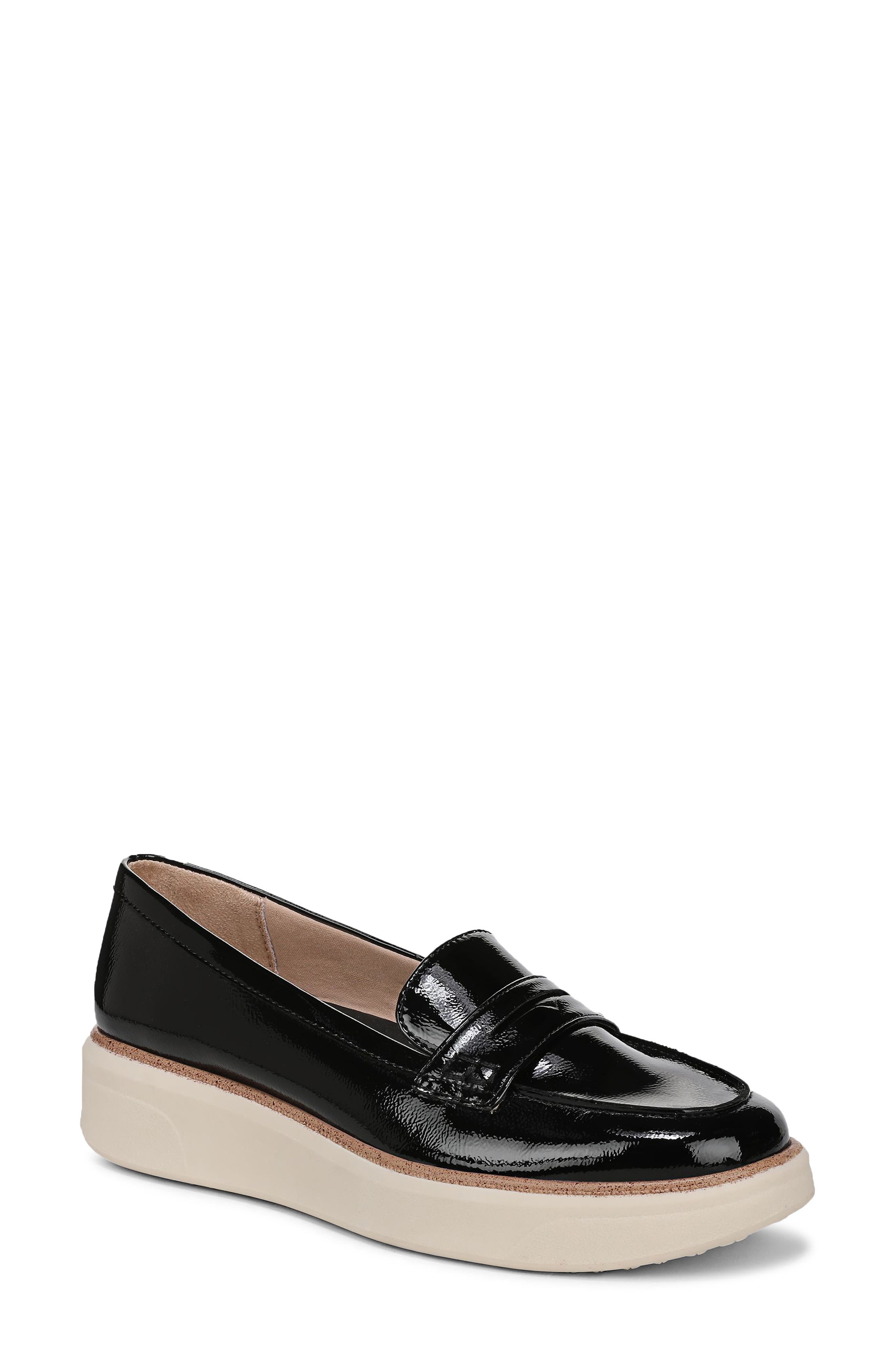 LifeStride Chelsea Platform Penny Loafer, Main, color, Black
