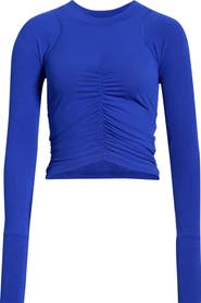 Free People FP Movement Tempo Ruched Long Sleeve T-Shirt