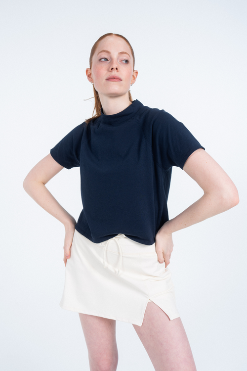 SIERRA MADRE GOLF SIERRA MADRE GOLF THE MOCK NECK TEE