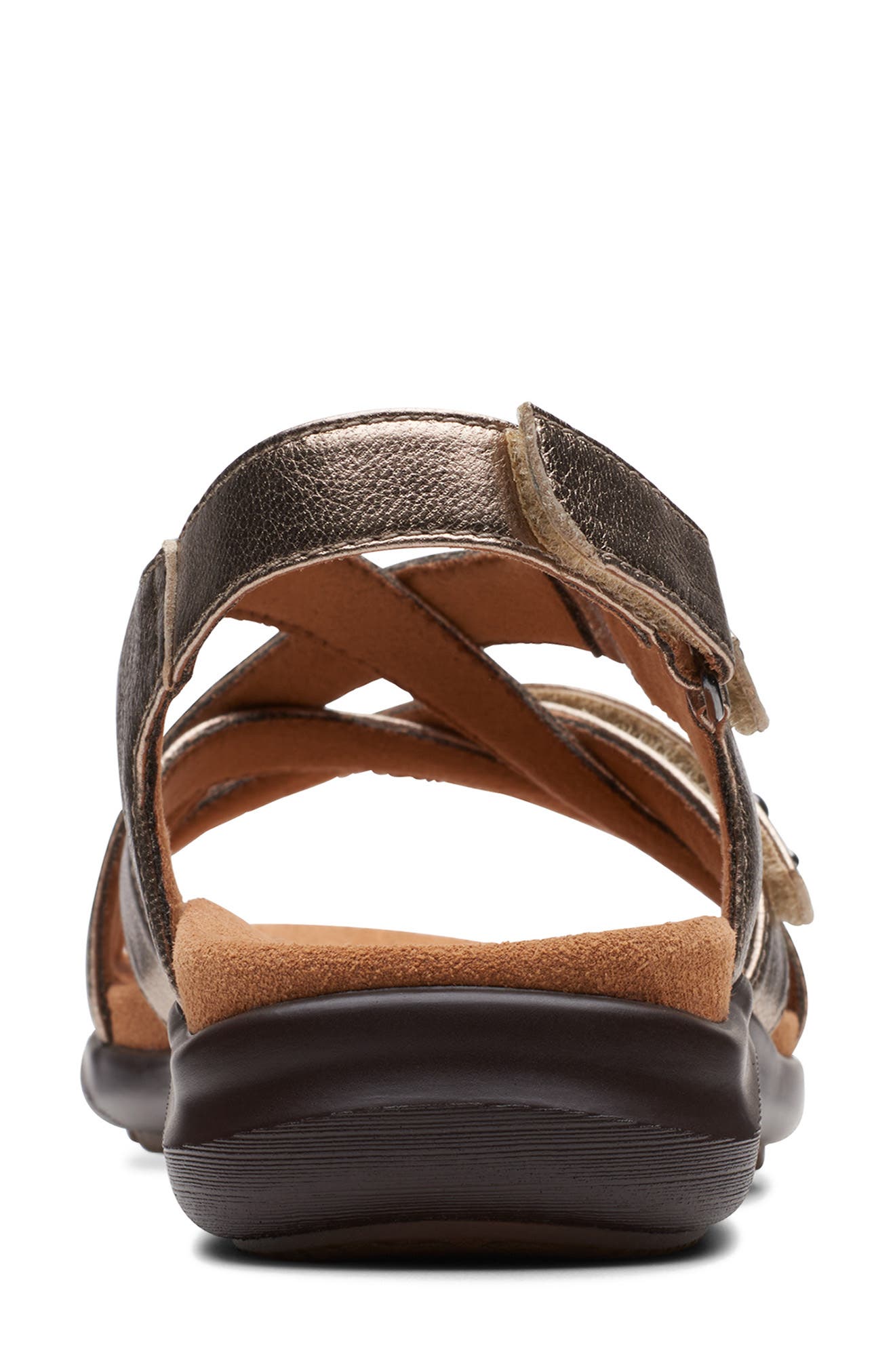 Clarks<sup>®</sup> Kitly Go Sandal, Alternate, color, Metallic