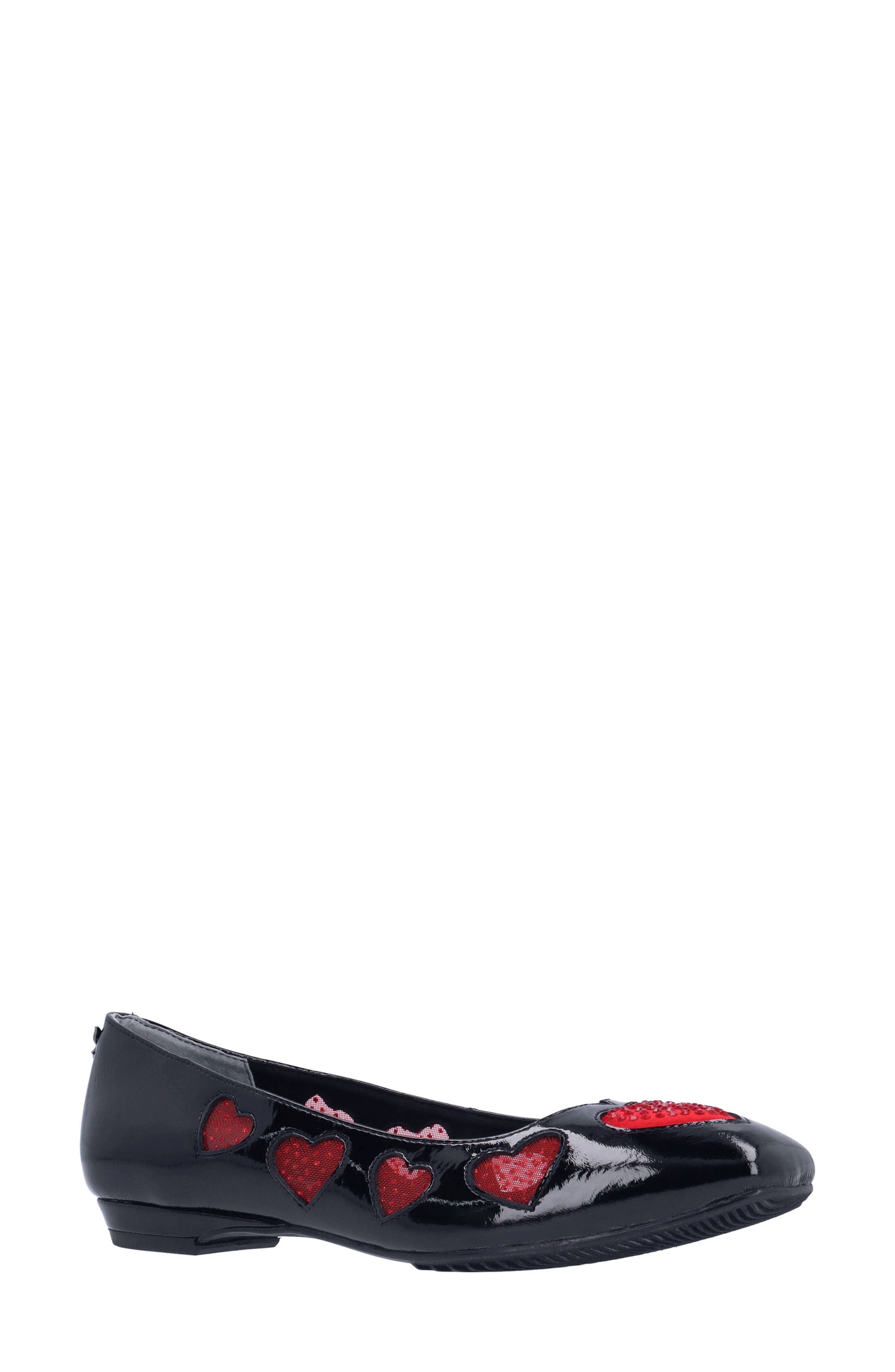 J. Reneé Truelove Flat, Main, color, Black/ Red
