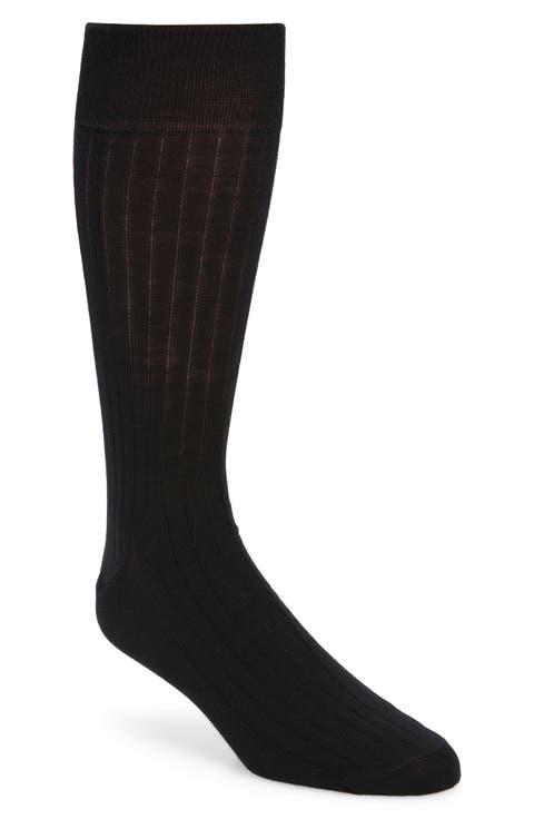 Merino Wool Blend Dress Socks