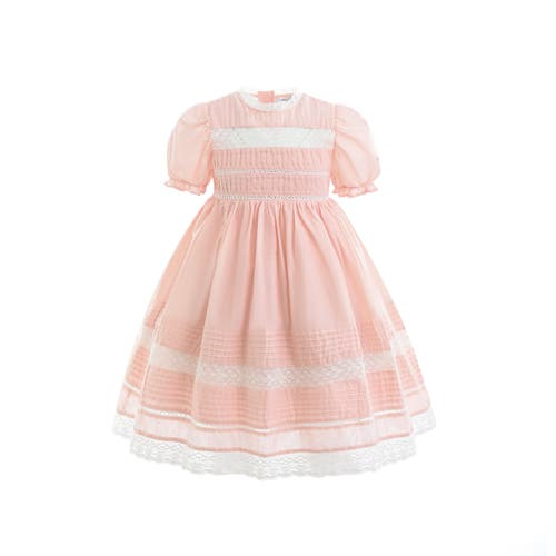 Sweet Cactus London Pleated Dress In Pink