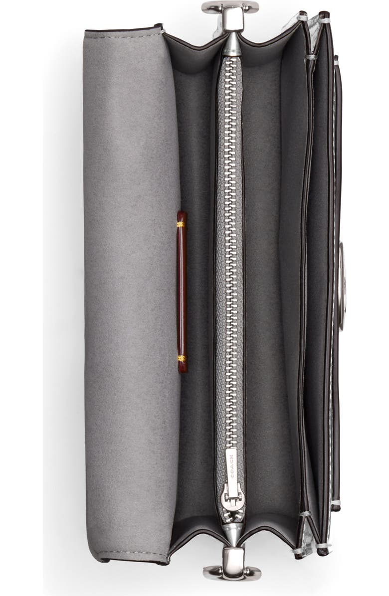 COACH Tabby 20 Mirror Metallic Leather Shoulder Bag, Alternate, color,