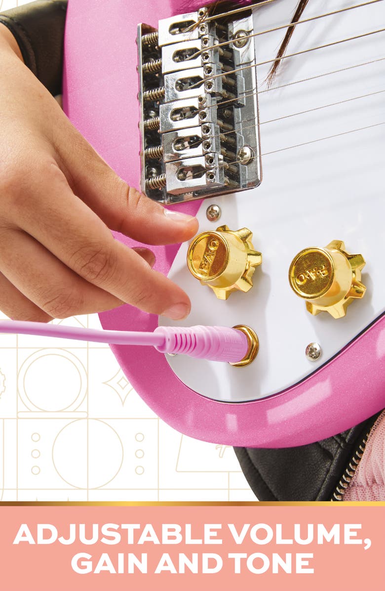 FAO Schwarz Electric Guitar & Amp Toy, Alternate, color, Light/ Pastel Pink