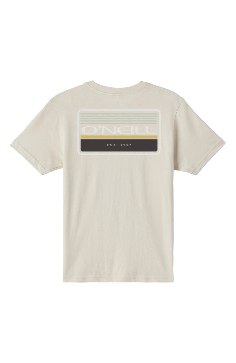 O'Neill Kids' Banner Cotton Graphic T-Shirt, Alternate, color, Light Khaki