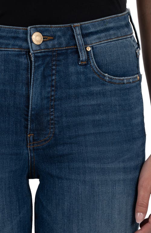 Kut From The Kloth Kelsey High Waist Ankle Flare Jeans In Blue