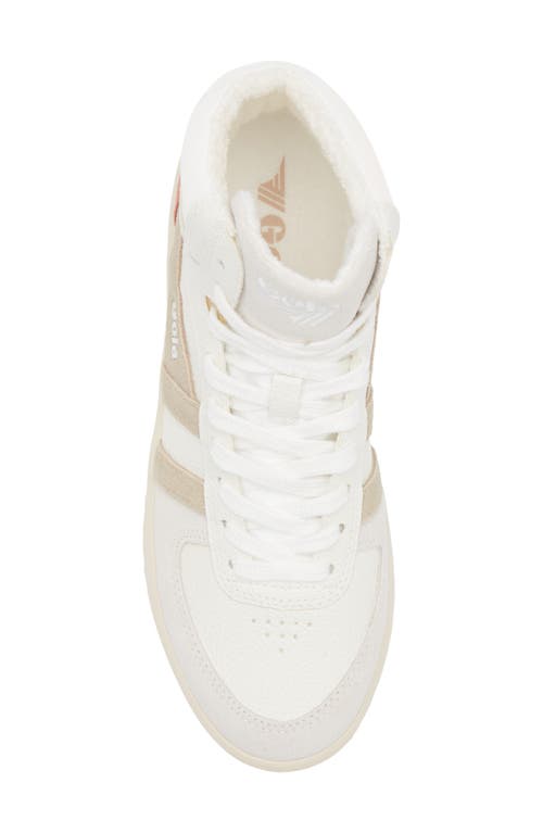 Gola Slam Trident Trainer Sneaker In White