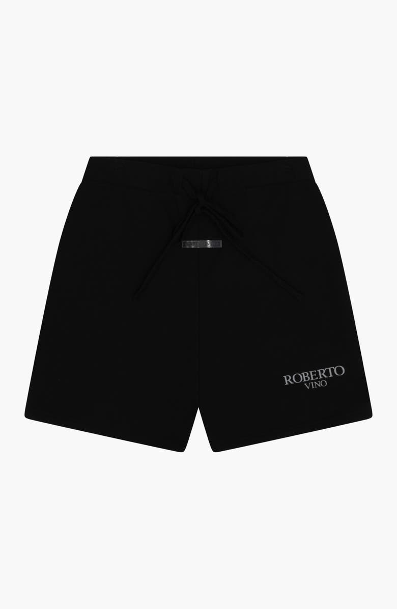 Roberto Vino Reflected Shorts, Alternate, color, Black
