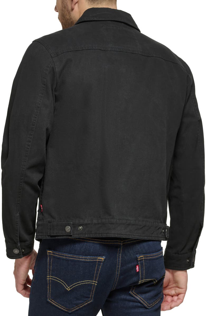Levi's<sup>®</sup> Cotton Canvas Depot Jacket, Alternate, color,