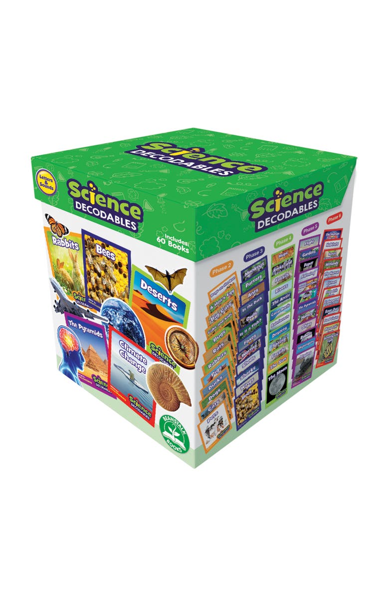 Junior Learning Science Decodables Nonfiction Boxed Educational Learning Set, Alternate, color, 