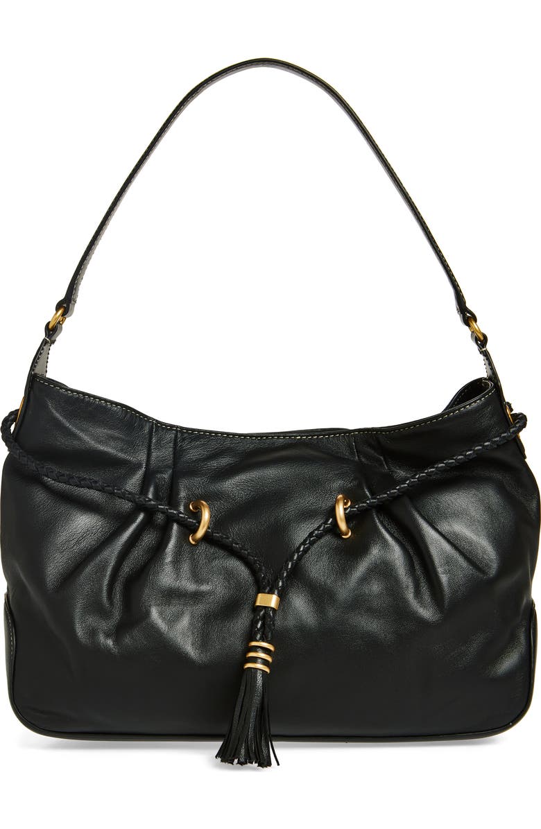 Vince Camuto Micah Leather Shoulder Bag, Main, color,
