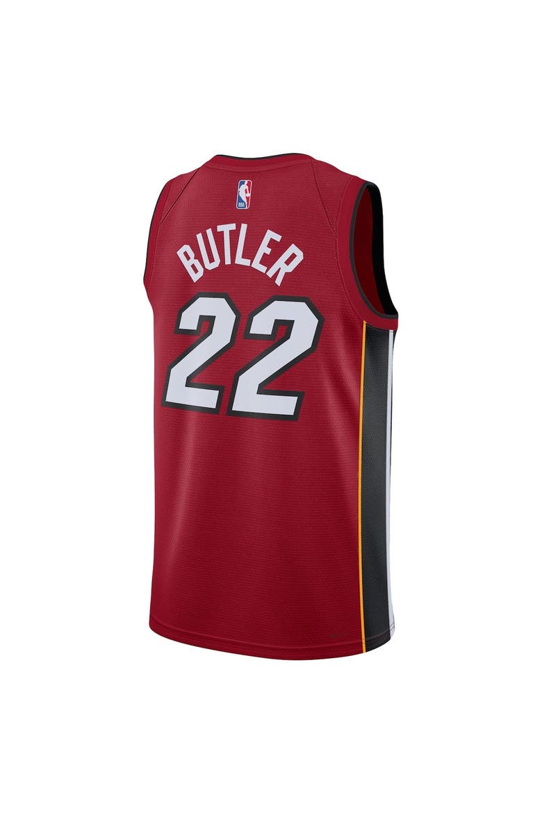 Unisex Jordan Brand Jimmy Butler Red Miami Heat Swingman Jersey - Statement Edition, Alternate, color, Red