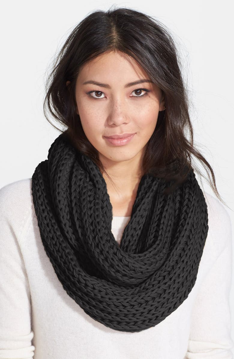 Steve Madden Infinity Scarf, Main, color, 