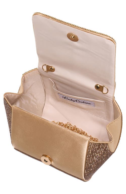 Lady Couture Architectural Rhinestone Evening Bag