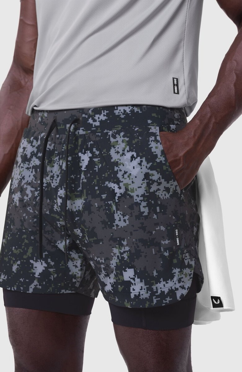 ASRV Tetra-Lite 5" Liner Short, Alternate, color, Pixel Camo "Wings"/Black