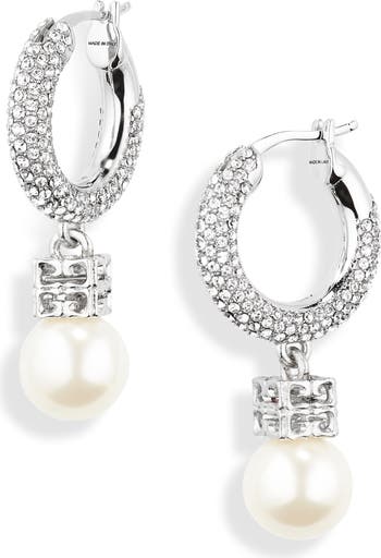 【GIVENCHY】Pave Mini Hoop☆ パヴェ クリスタルピアス GIVENCHY】Pave Mini Hoop☆ パヴェ クリスタルピアス (GIVENCHY