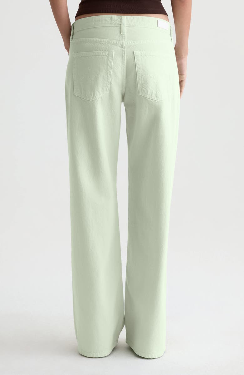 AG Adria Low Rise Wide Leg Jeans, Alternate, color, Summer Vine