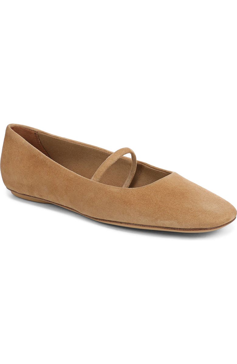 SARTO by Franco Sarto Teyana Mary Jane Flat, Main, color, Warm Camel
