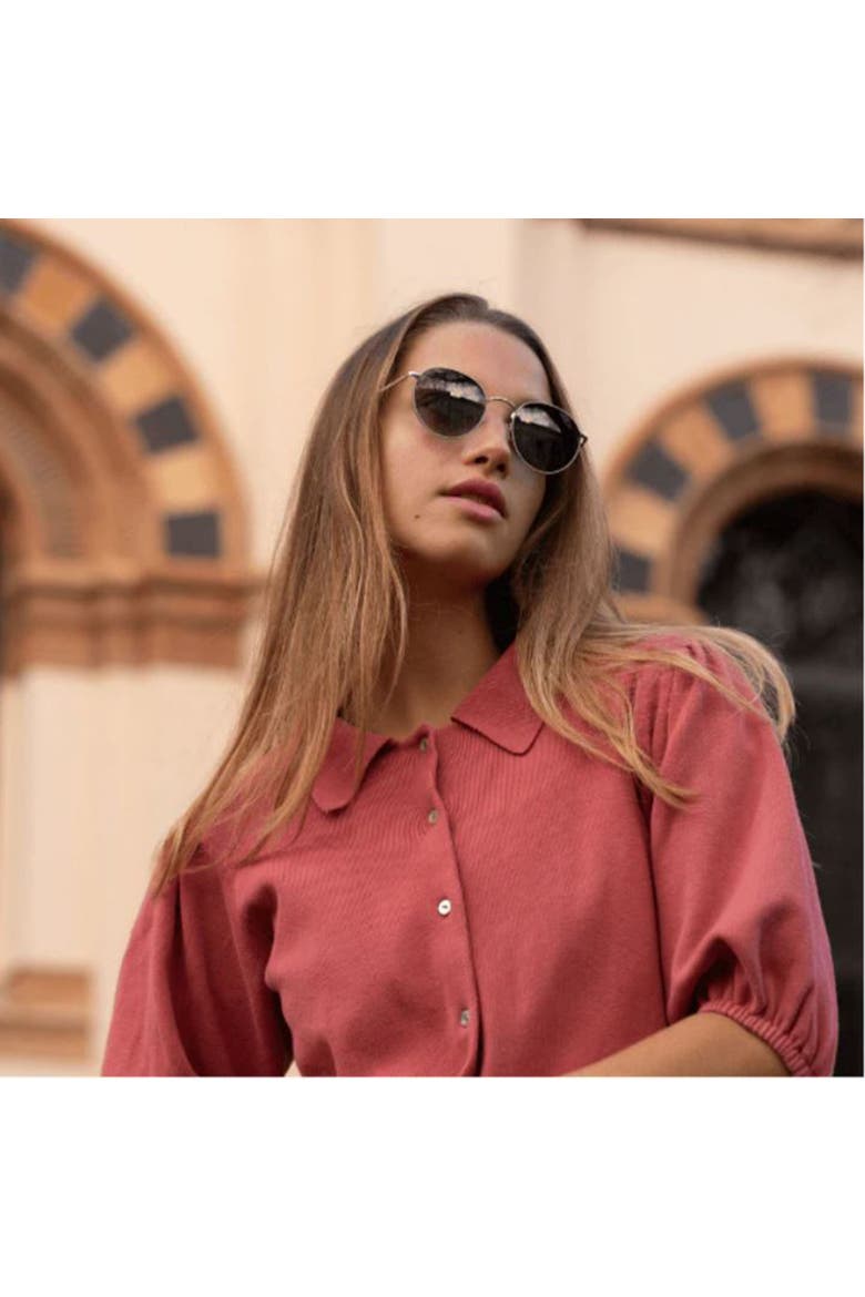 Belize Sunglasses, Alternate, color, Grey Silver
