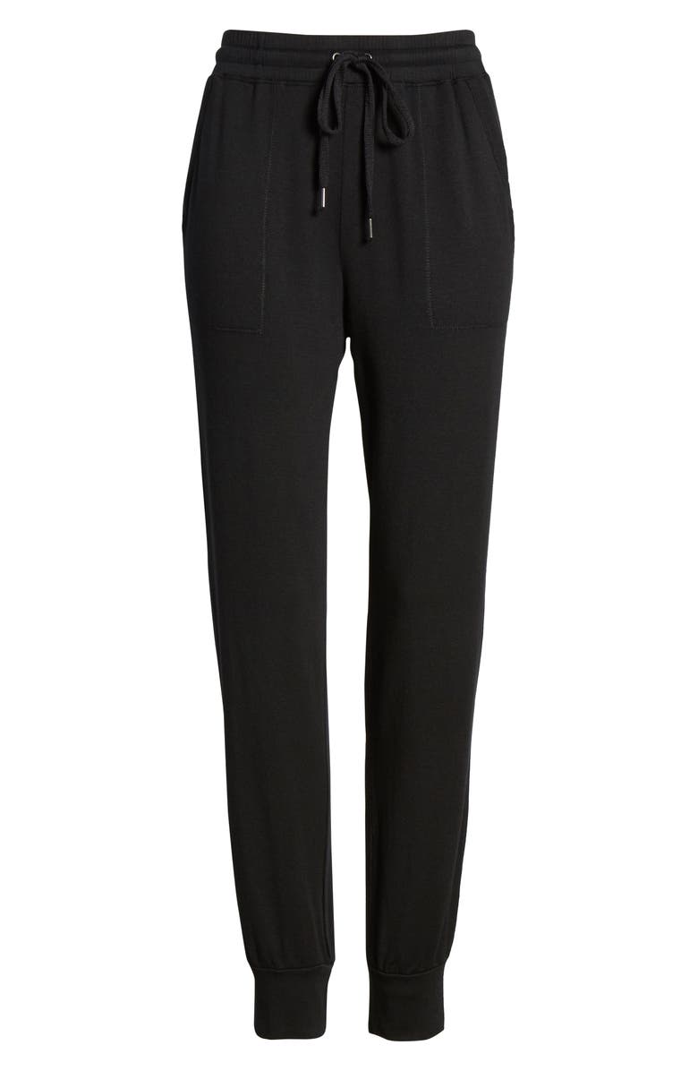 Splendid Supersoft Joggers, Alternate, color, Black