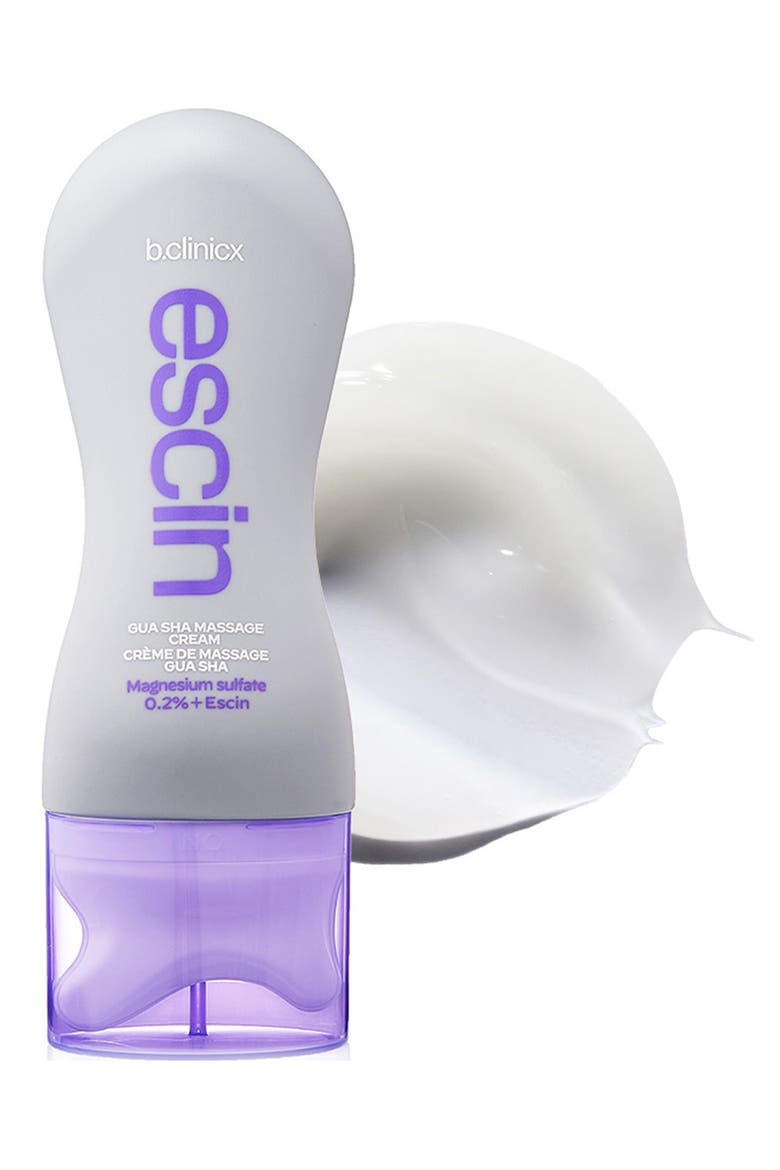 Escin Body Gua Sha Massage Cream, Main, color, NO COLOR