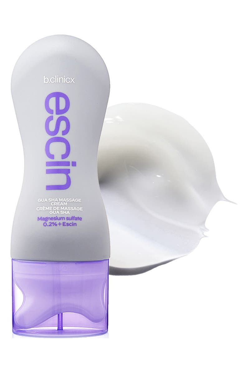 B.CLINICX Escin Body Gua Sha Massage Cream, Main, color, 