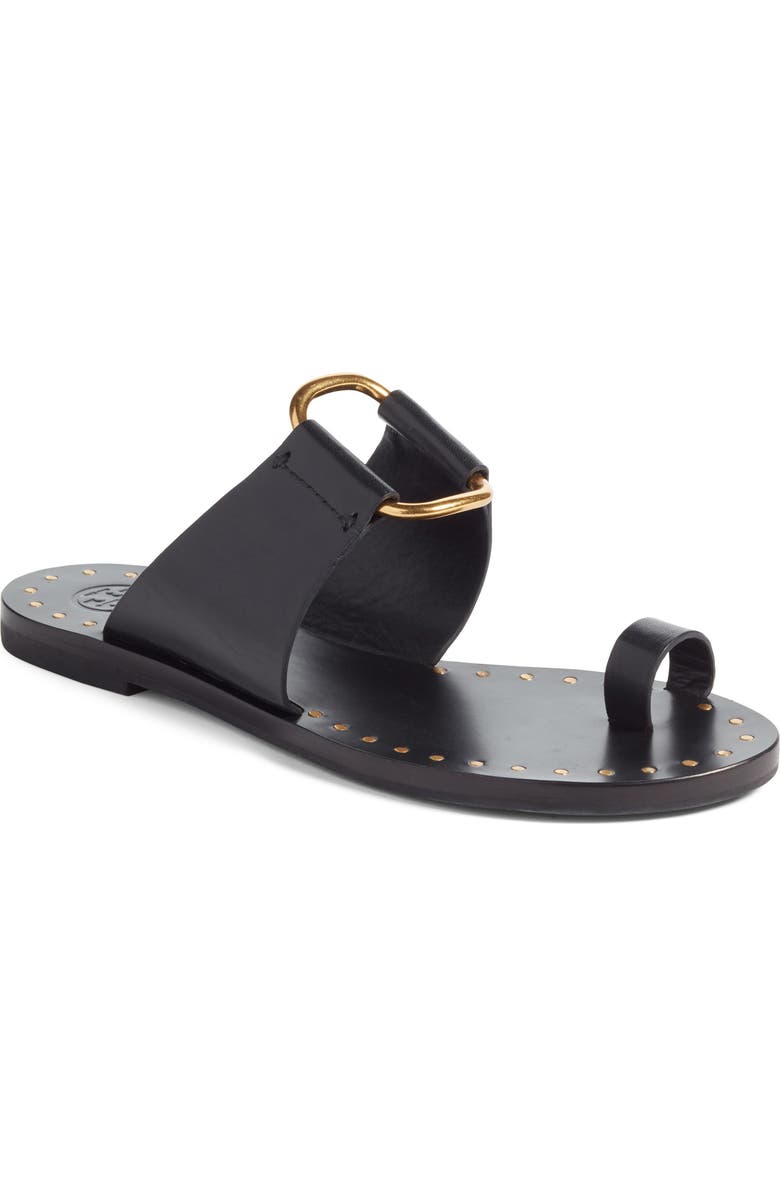 Tory Burch Brannan Studded Sandal, Main, color,