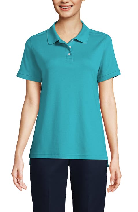 School Uniform  Short Sleeve Interlock Polo Shirt