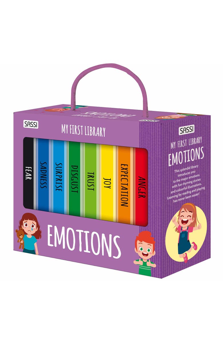 Sassi My First Library Emotions 8 Minibook Set, Main, color, Multicolored