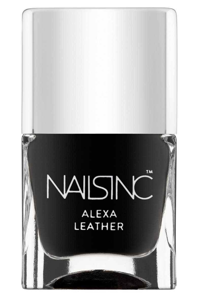 'Alexa' Nail Polish (Limited Edition), Main, color, ALEXA LEATHER