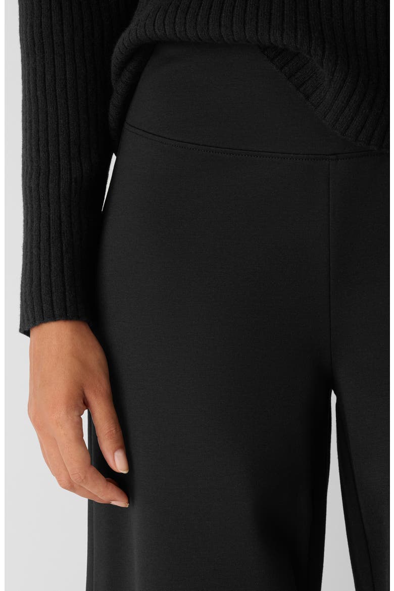 High Waist Wide Leg Pants, Alternate, color, BLACK